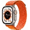 Apple Watch Ultra GPS + Cellular, 49 мм, корпус из титана, ремешок Alpine оранжевого цвета, размер L